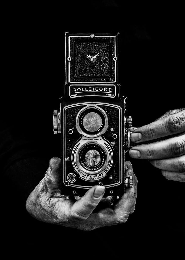 Poster - Retro Camera 50x70 - Dear Sam