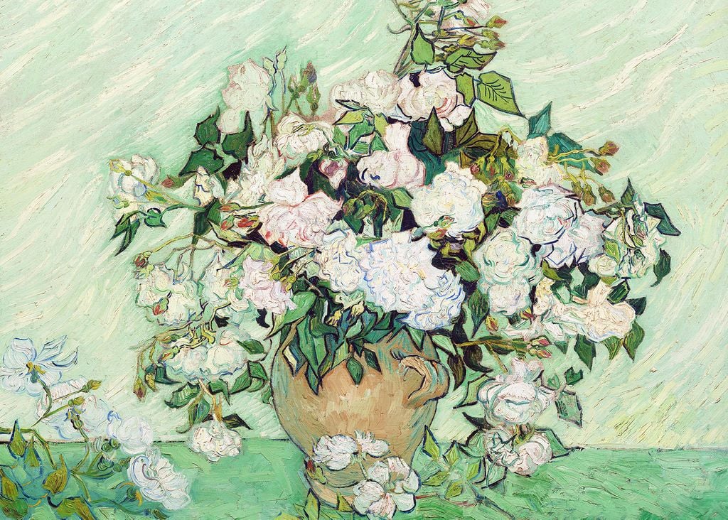 Poster - Roses 2 By Van Gogh 70x50 - Dear Sam