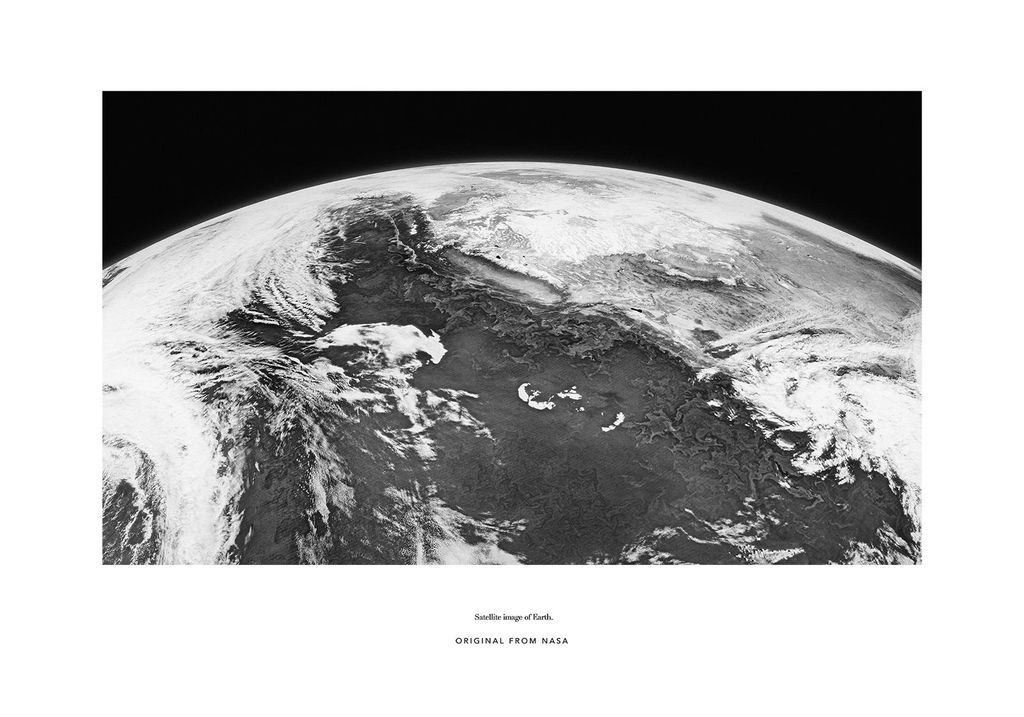 Plakat - Satellite Image Of Earth 100x70 - Dear Sam