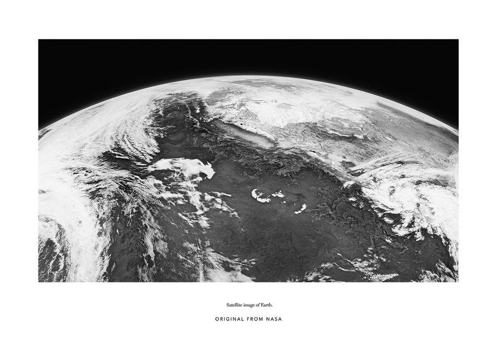 Plakat - Satellite Image Of Earth 70x50 - Dear Sam