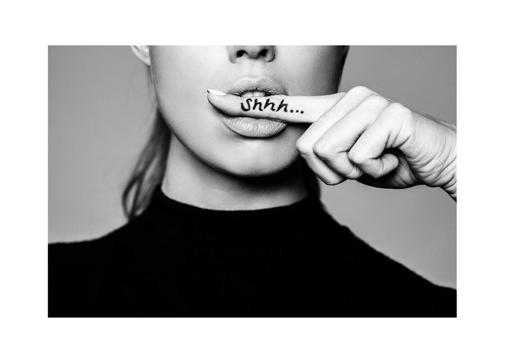 Plakat - Shhh 70x50 - Dear Sam
