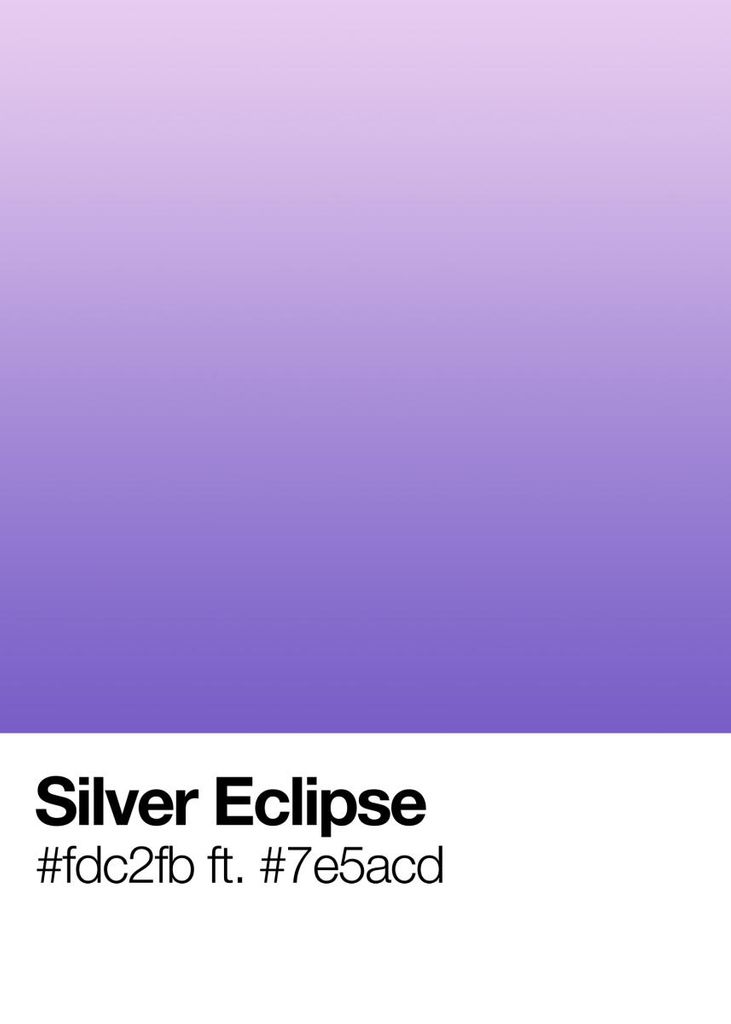 Poster - Silver Eclipse 50x70 - Dear Sam