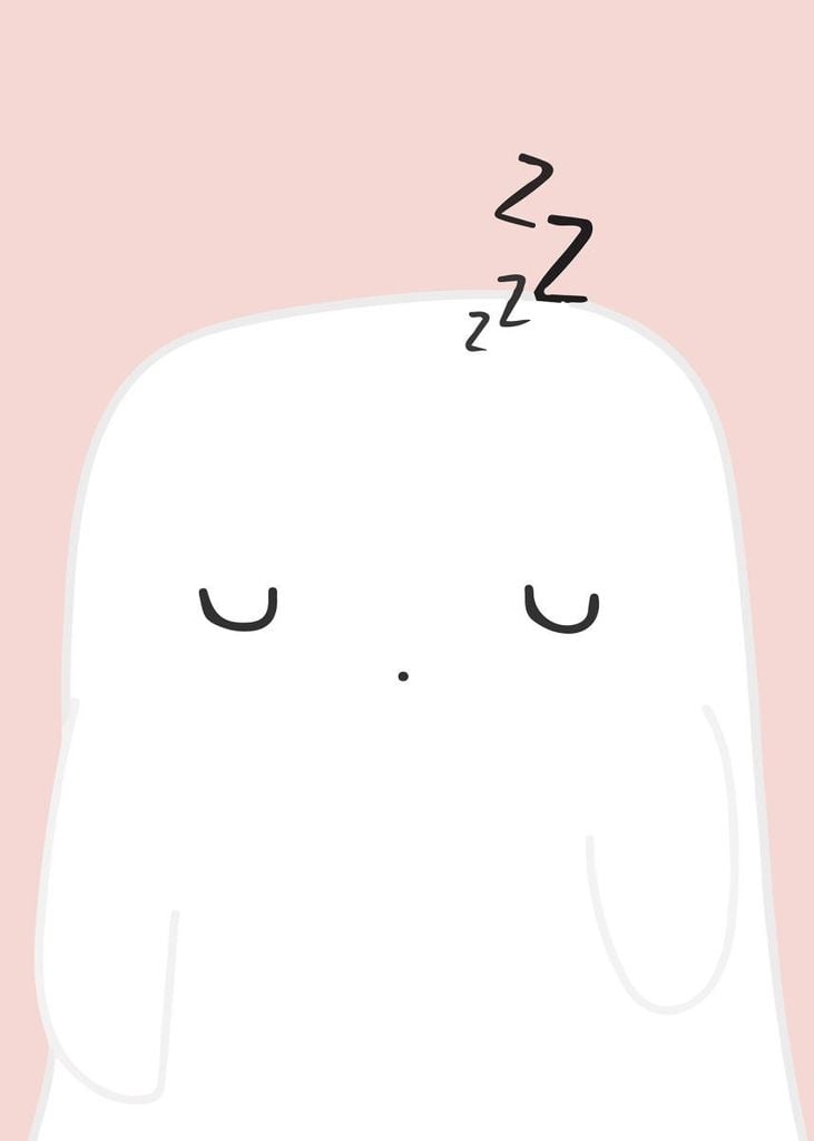 Plakat - Sleeping Ghost 50x70 - Dear Sam