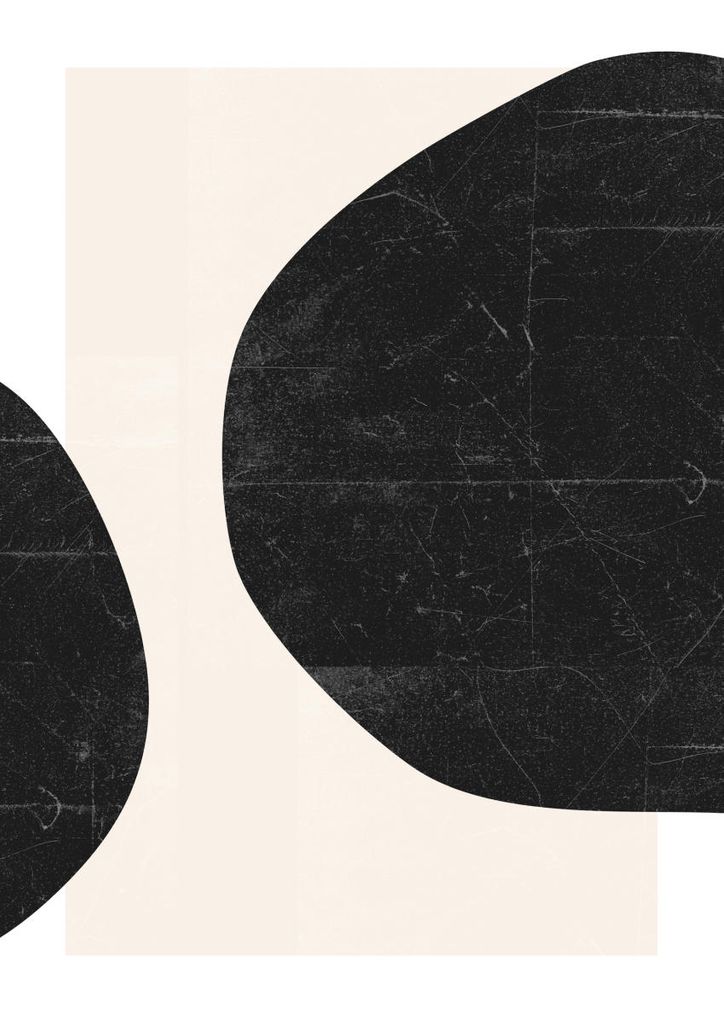 Poster - Stones Abstract 21x30 - Dear Sam