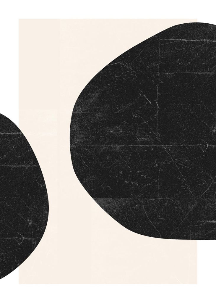 Poster - Stones Abstract 50x70 - Dear Sam