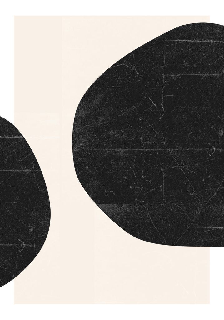 Poster - Stones Abstract 70x100 - Dear Sam