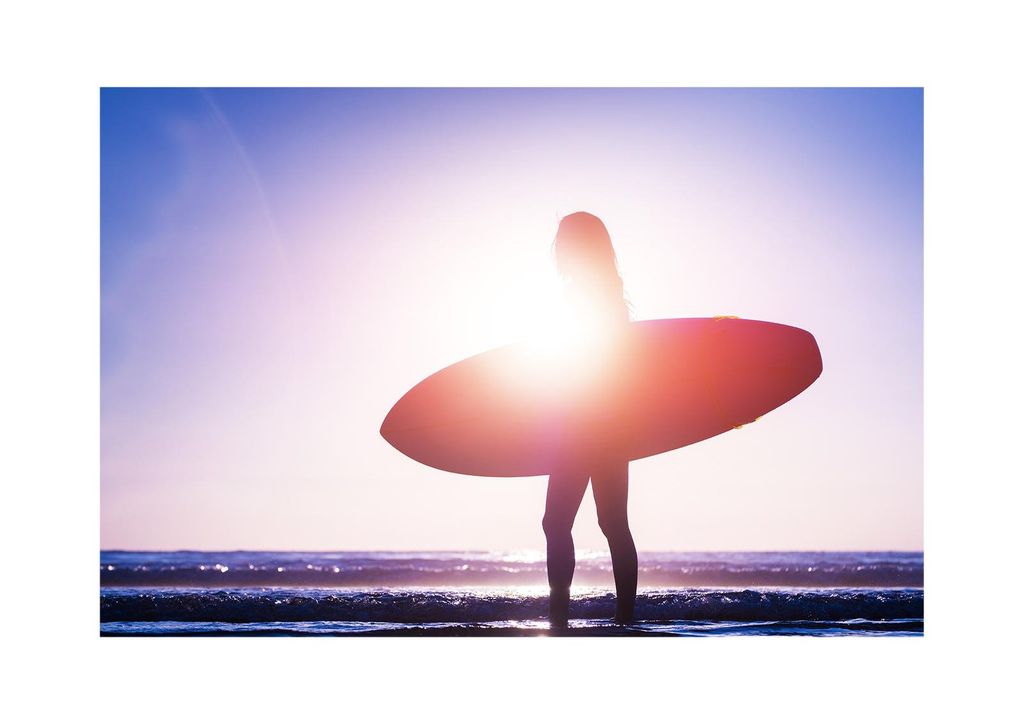 Poster - Surfer Girl 30x21 - Dear Sam