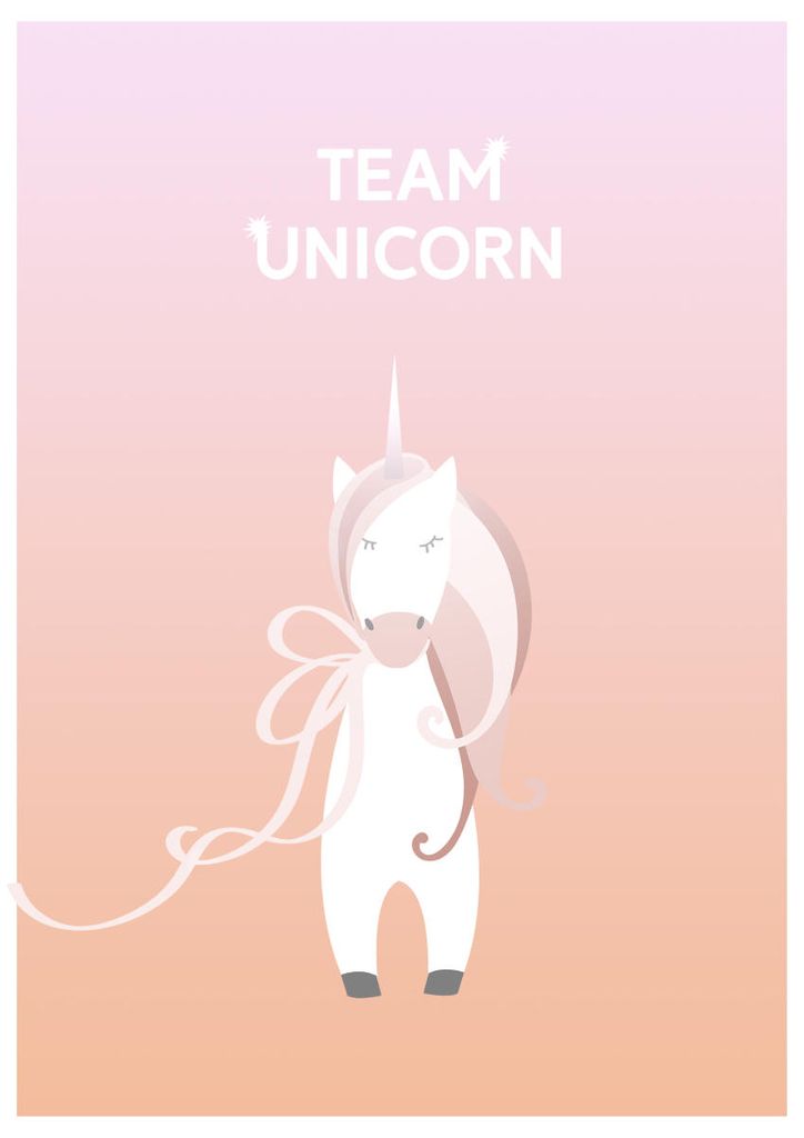 Poster - Team Unicorn 21x30 - Dear Sam
