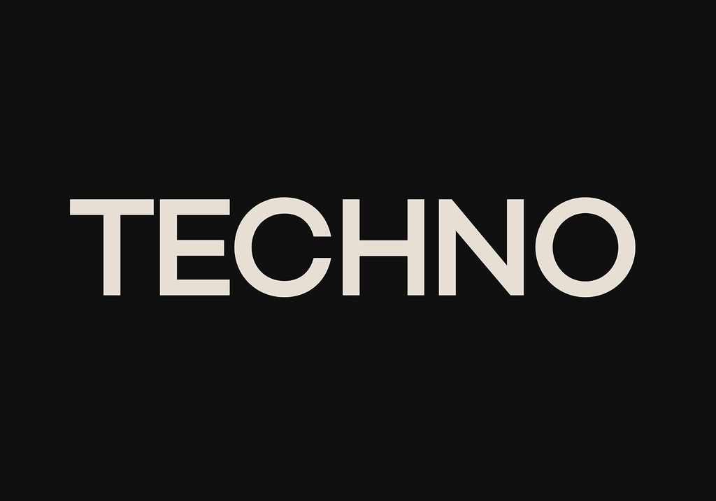 Plakat - Techno 100x70 - Dear Sam