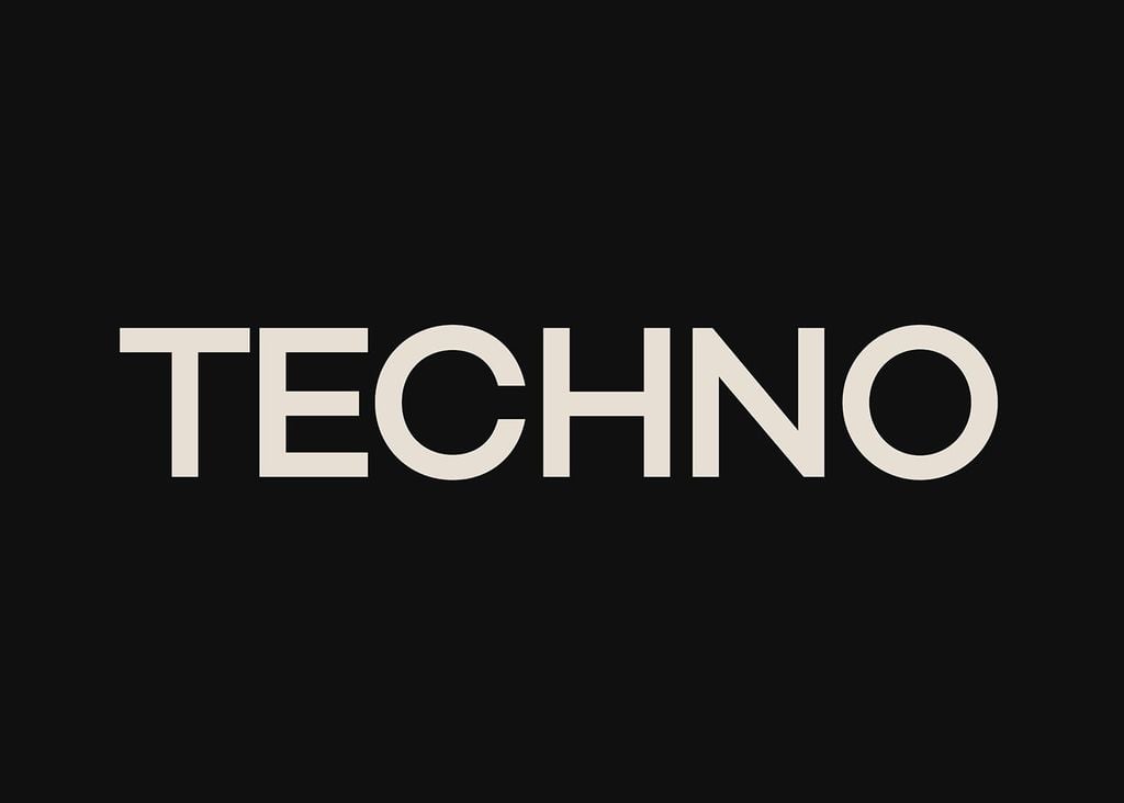 Plakat - Techno 70x50 - Dear Sam