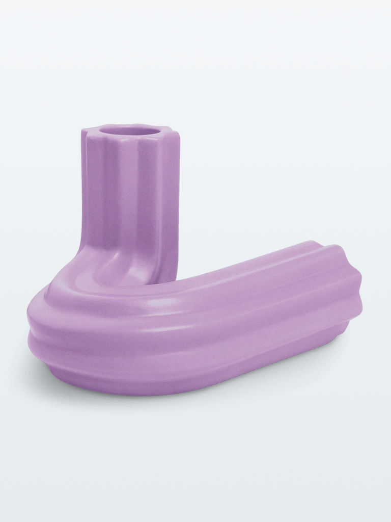 Templo Candle Holder Purple