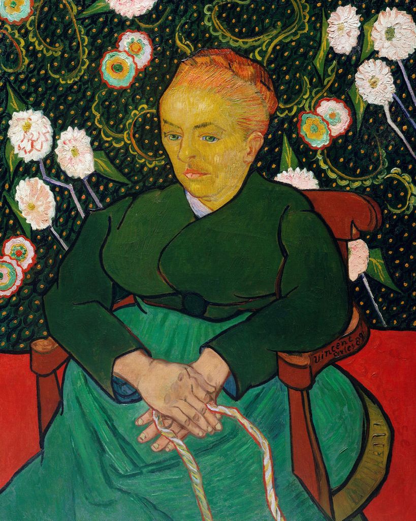 Poster - The Berceuse, Woman Rocking A Cradle By Van Gogh 40x50 - Dear Sam