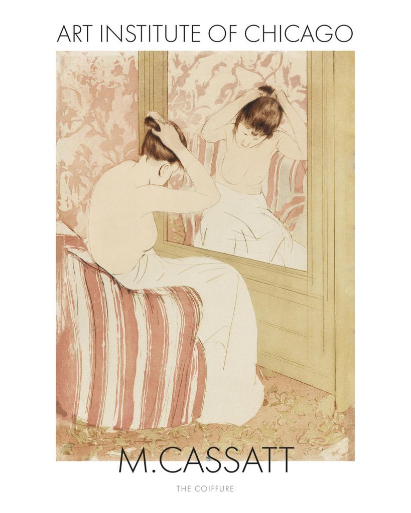 Poster - The Coiffure By Mary Cassatt 40x50 - Dear Sam