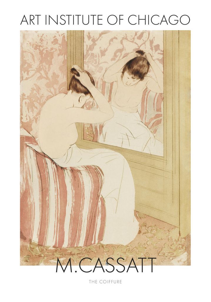 Poster - The Coiffure By Mary Cassatt 70x100 - Dear Sam