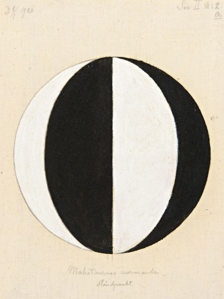 Poster - The Current Standpoint Of The Mahatmas By Hilma Af Klint 30x40 - Dear Sam