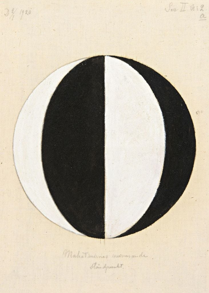 Poster - The Current Standpoint Of The Mahatmas By Hilma Af Klint 50x70 - Dear Sam