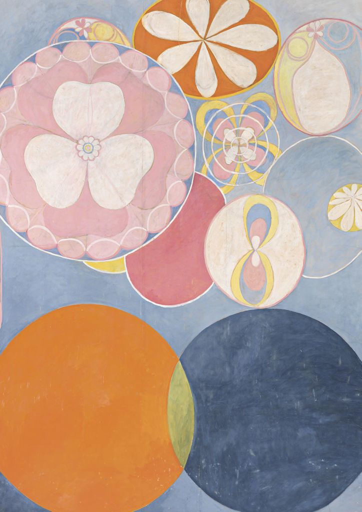 Poster - The Ten Largest, No. 2, Childhood By Hilma Af Klint 21x30 - Dear Sam