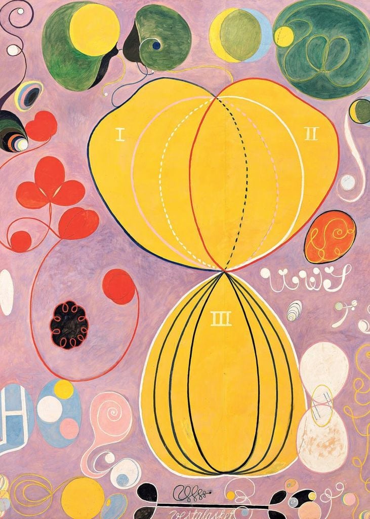 Poster - The Ten Largest, No. 7 By Hilma Af Klint 50x70 - Dear Sam