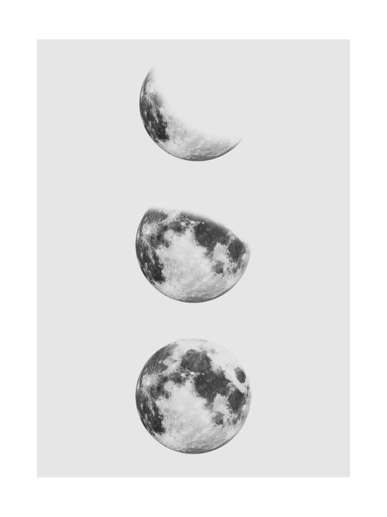 Poster - Three Moons 30x40 - Dear Sam