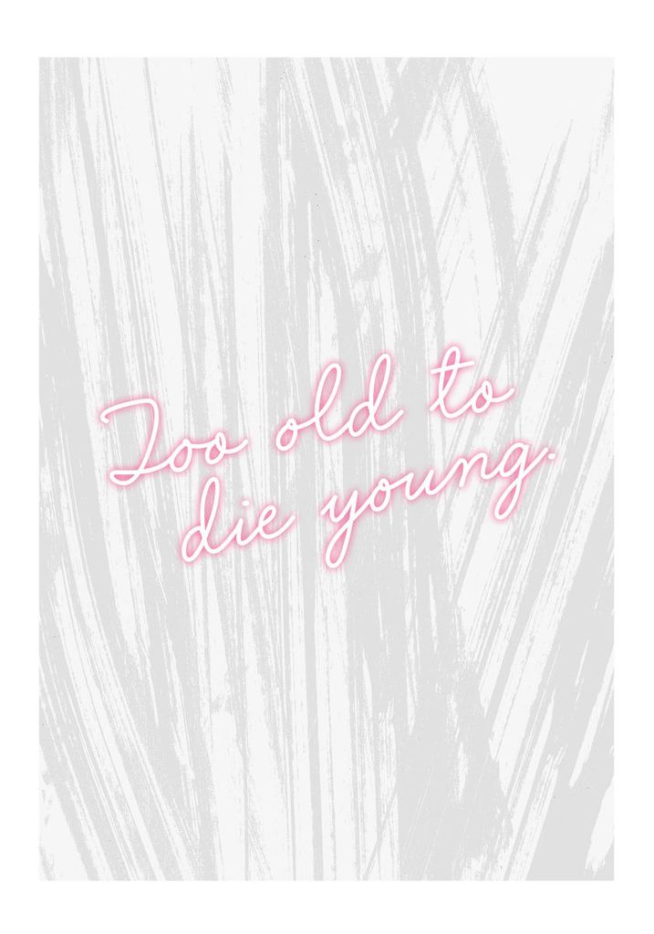 Poster - Too Old To Die Young 70x100 - Dear Sam