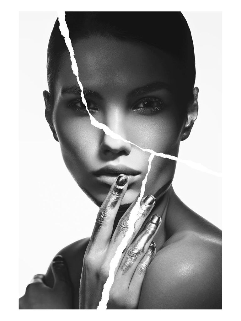Poster - TORN GIRL TWO 30x40 - Dear Sam