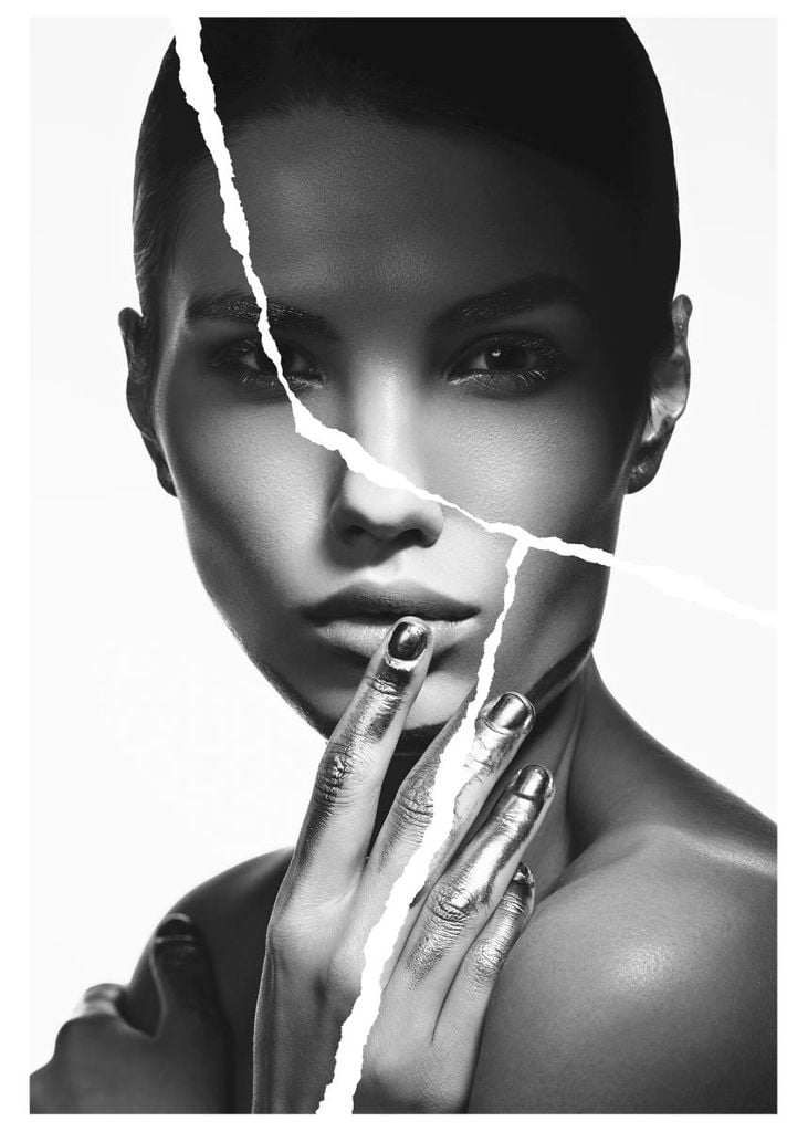 Poster - TORN GIRL TWO 50x70 - Dear Sam
