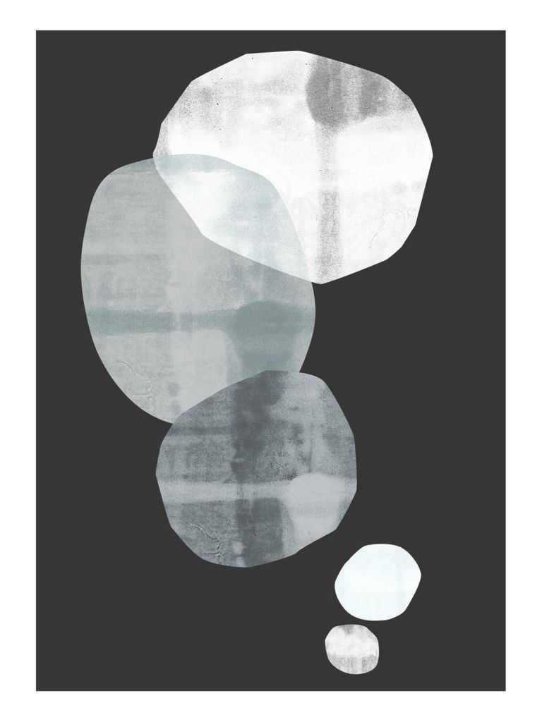 Poster - Translucent Stones 30x40 - Dear Sam