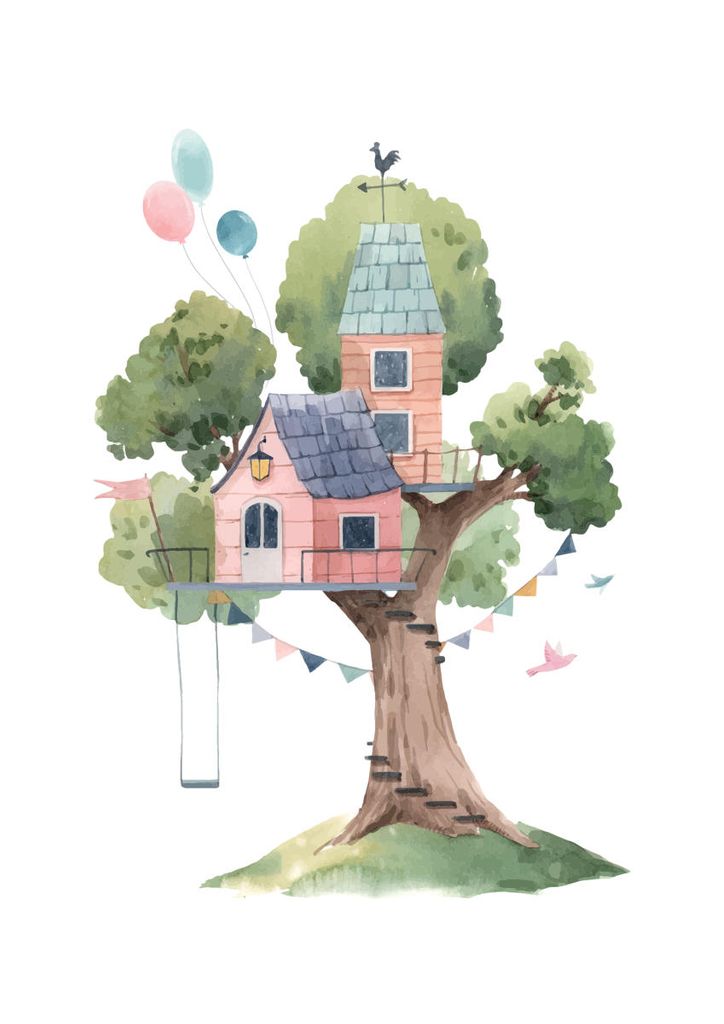 Poster - Tree House 21x30 - Dear Sam