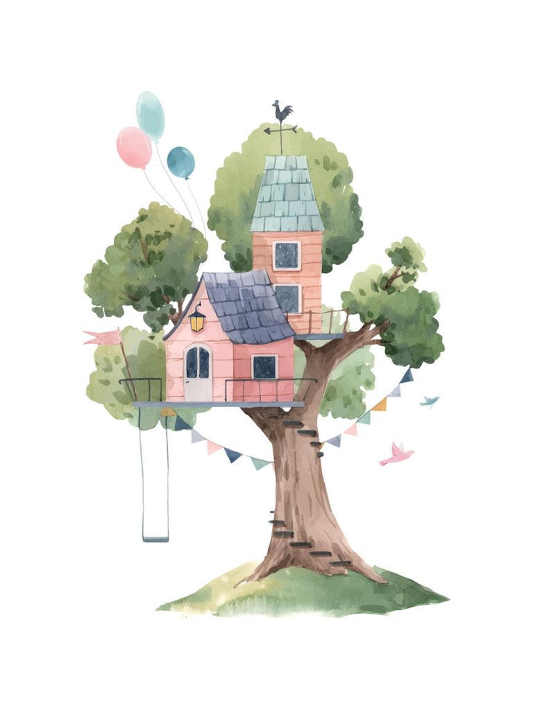 Poster - Tree House 30x40 - Dear Sam