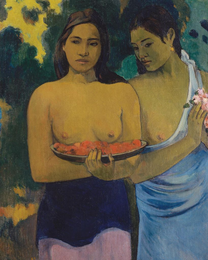 Poster - Two Tahitian Women By Gauguin 40x50 - Dear Sam
