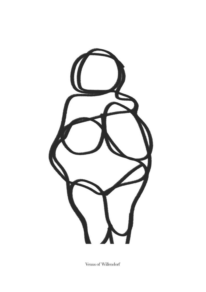 Poster - Venus Of Willendorf 21x30 - Dear Sam