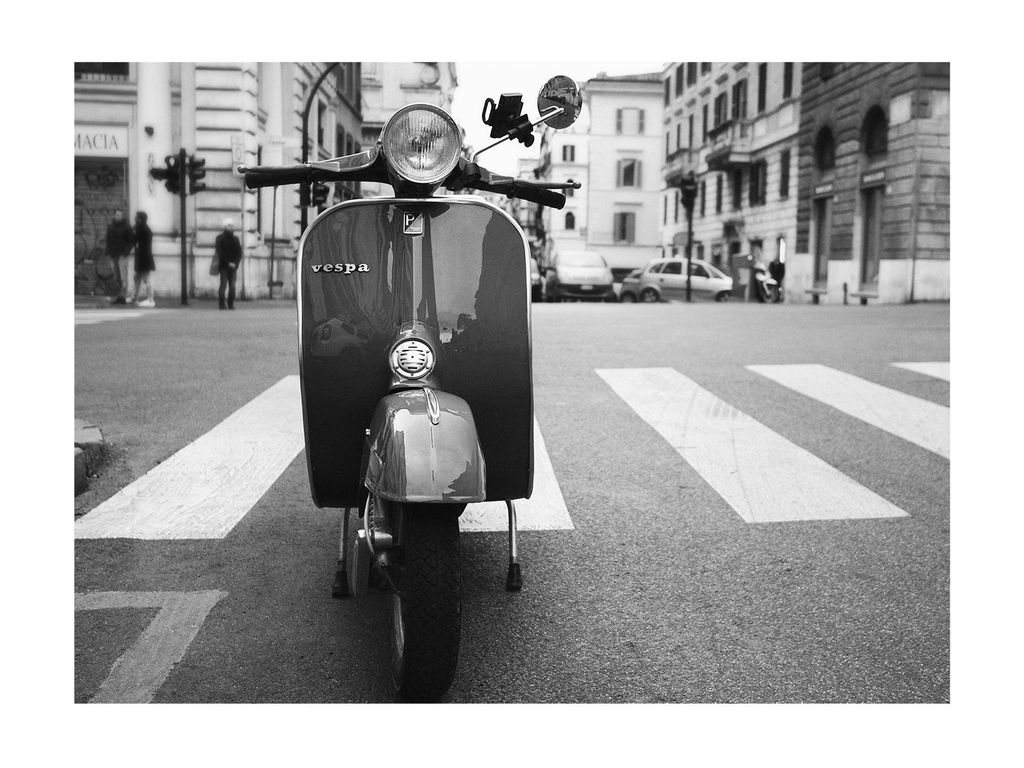 Poster - Vespa Scene 40x30 - Dear Sam