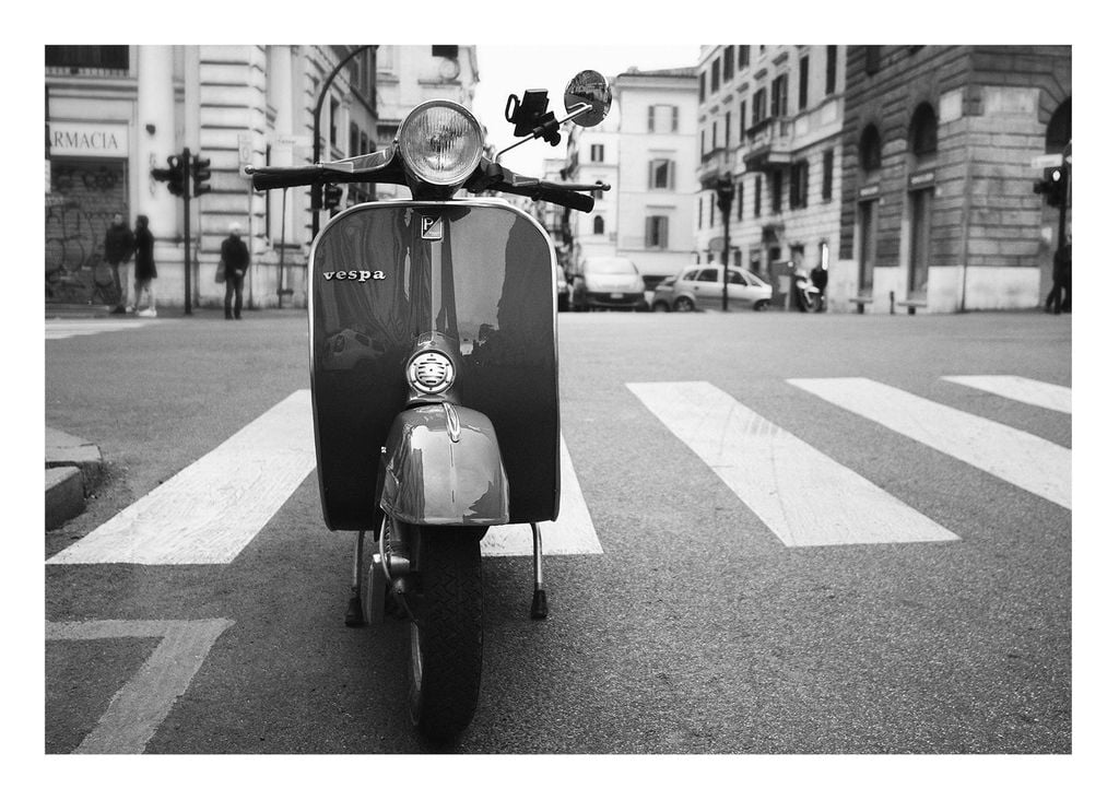 Poster - Vespa Scene 70x50 - Dear Sam