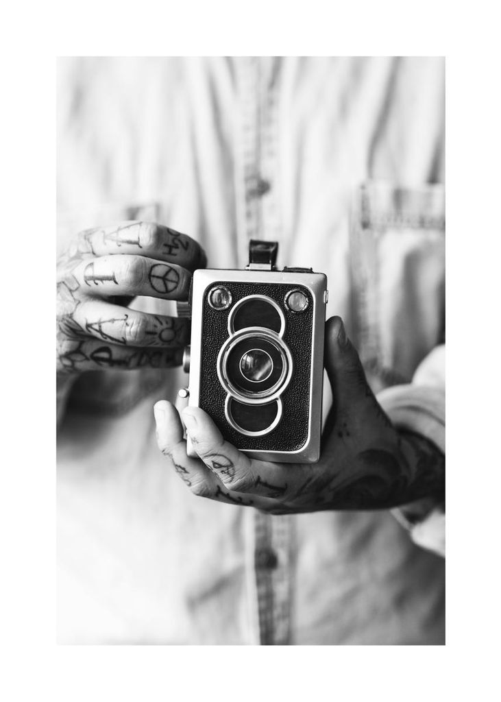 Poster - Vintage Camera 50x70 - Dear Sam