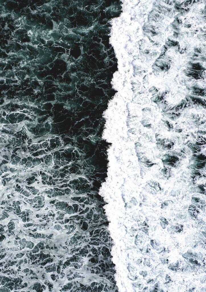 Plakat - Wave Collision 21x30 - Dear Sam