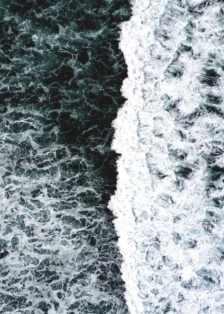 Plakat - Wave Collision 50x70 - Dear Sam