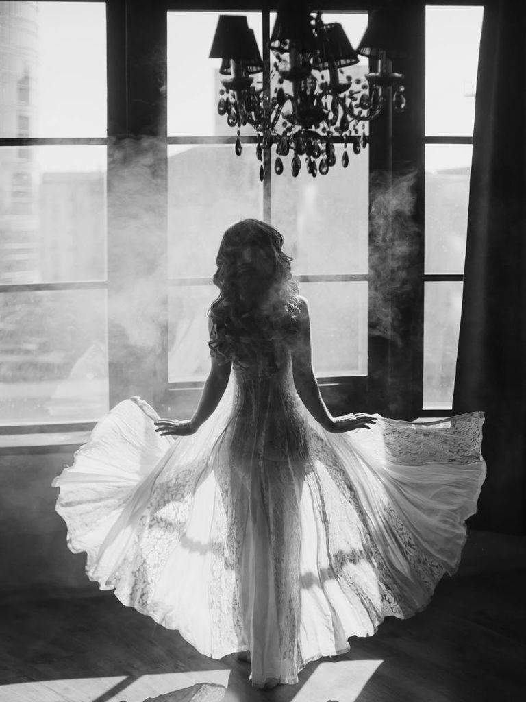 Poster - White Dress 30x40 - Dear Sam