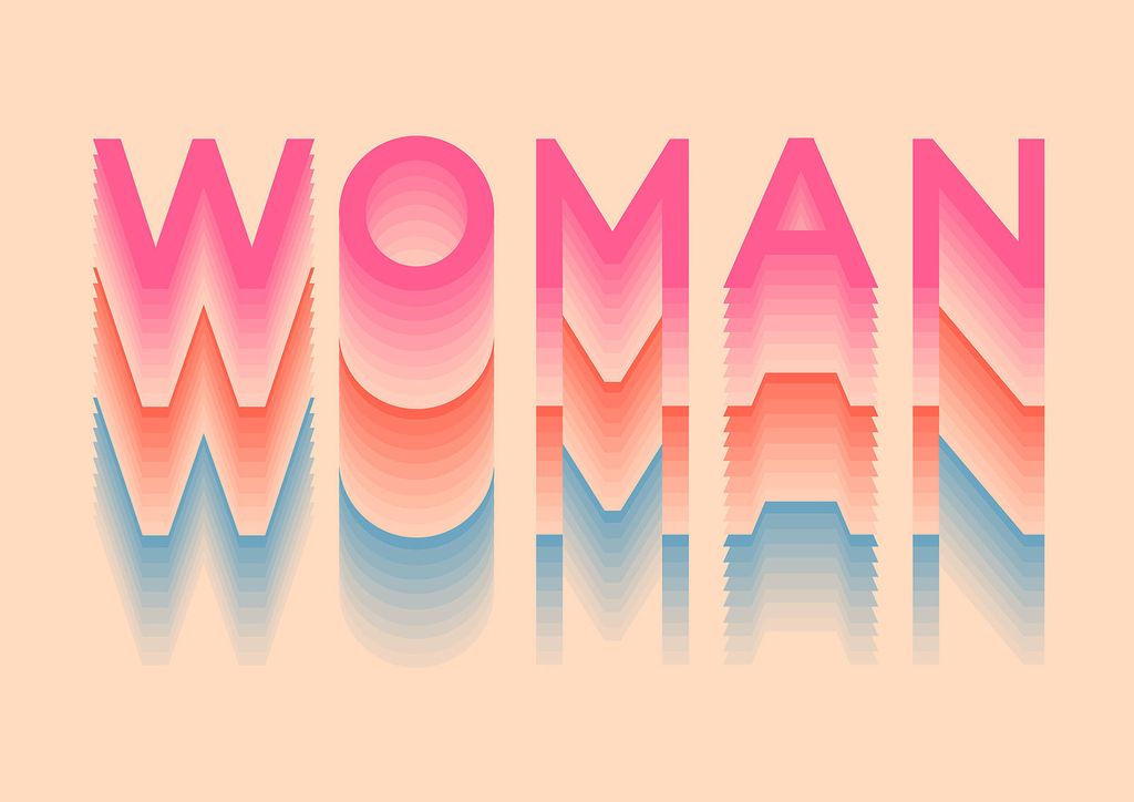 Poster - Woman Woman Woman 30x21 - Dear Sam