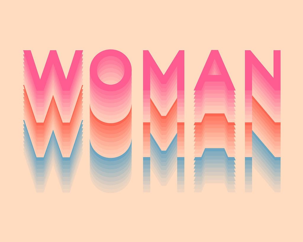 Poster - Woman Woman Woman 50x40 - Dear Sam