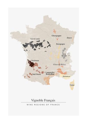 Vignoble Francais 21x30