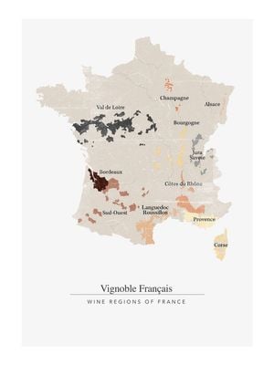 Vignoble Francais 30x40