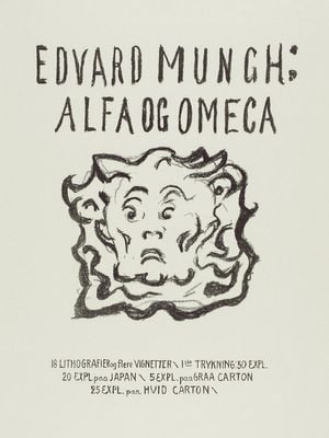 Alpha And Omega Title Page By Munch 30x40