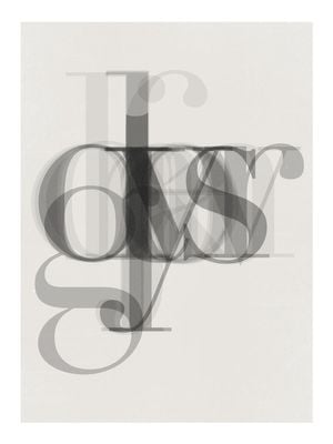 Alphabet Deconstructed 30x40