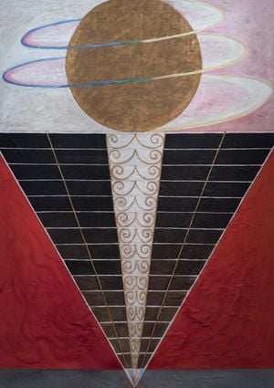 Altarpiece No. 2 By Hilma Af Klint 21x30