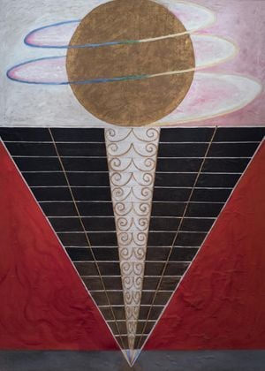 Altarpiece No. 2 By Hilma Af Klint 50x70