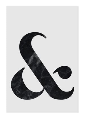 Ampersand 50x70