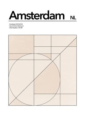Amsterdam Abstract 30x40