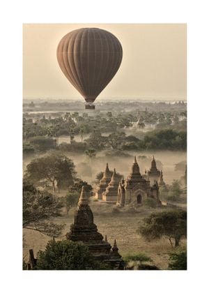Balloon Over Bagan