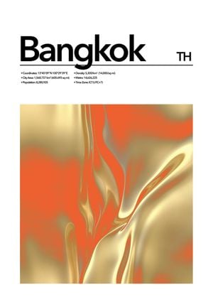 Bangkok Abstract 21x30