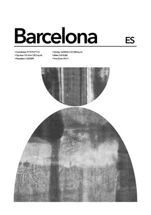 Barcelona Abstract 21x30